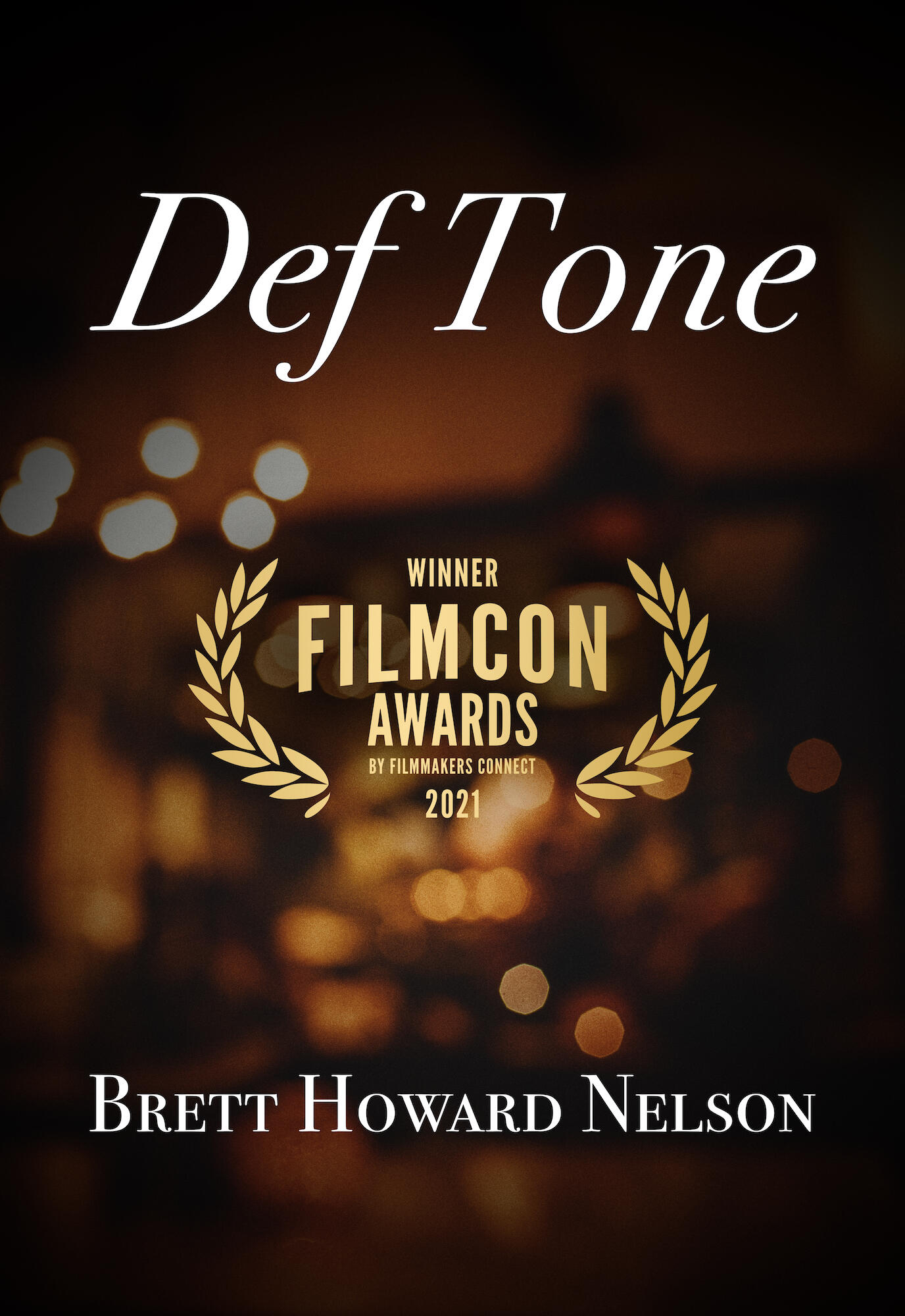 Def Tone Def Tone comedy short script laurel poster.