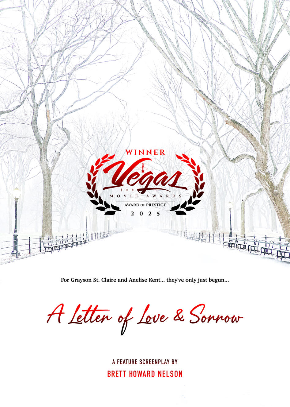 A Letter of Love & Sorrow VMA Poster A Letter of Love & Sorrow VMA Poster